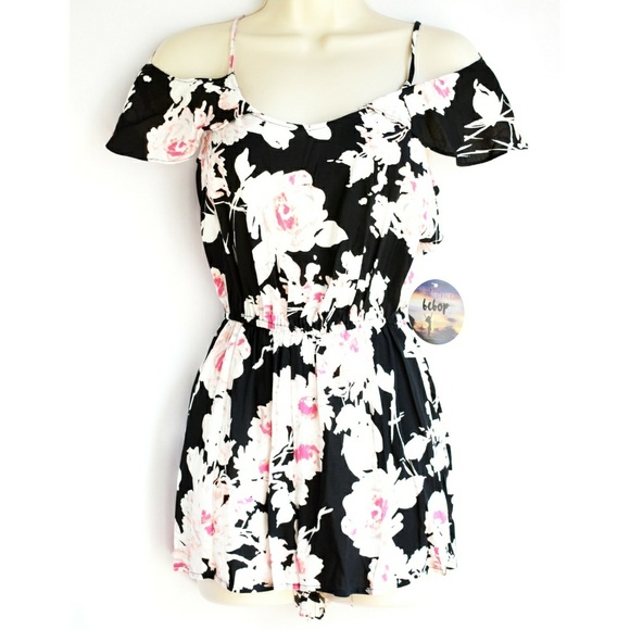 BeBop Pants - Floral Romper